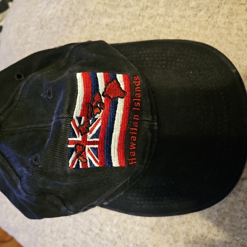 Hawaiian Islands Basaball Cap. Mens Hat. Hawaiian Headwear (A-43)